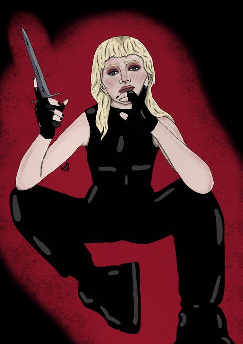 BLACK WIDOW OC (FULL BODY)